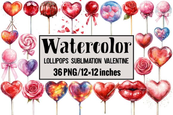 Download Lollipops Sublimation Valentine - Sublimation valentine Collection