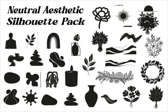 Download Modern Neutral Aesthetic Silhouettes - Modern Collection