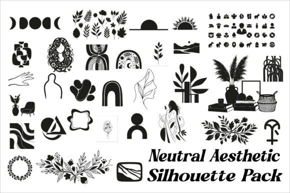 Download Modern Neutral Aesthetic Silhouettes - Modern Collection
