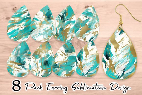 Download Earring Contemporary Art Turquoise - Contemporary art Collection