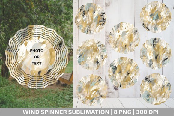 Download Wind Spinner Contemporary Art and Gold - Contemporary art Collection